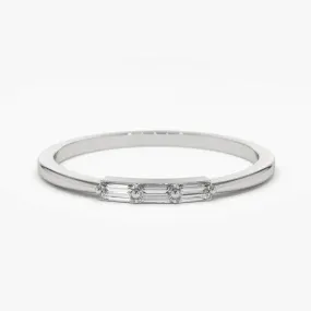 0.12 Minimalist Lab Grown Diamond Engagement Ring