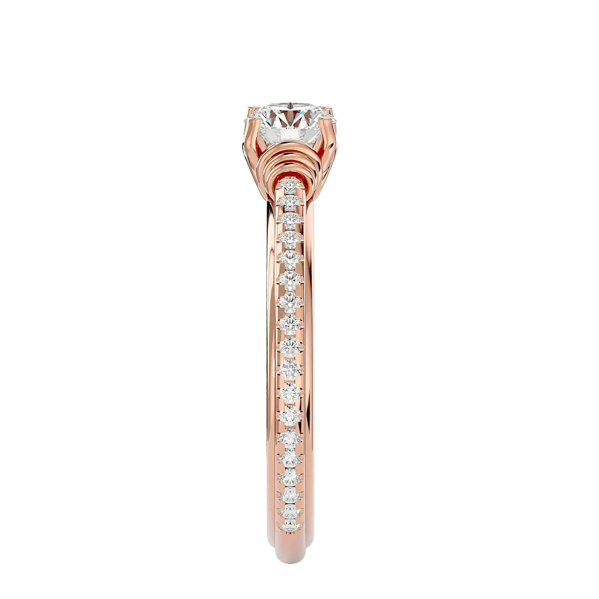 1.26ct Josephine Interlocking Infinity Solitaire Engagement Ring