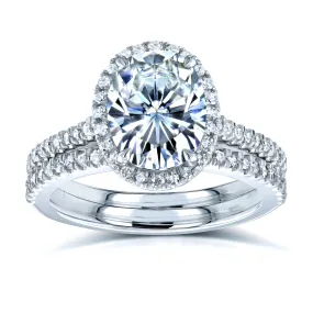 2.37ct Capri Oval Bridal Set