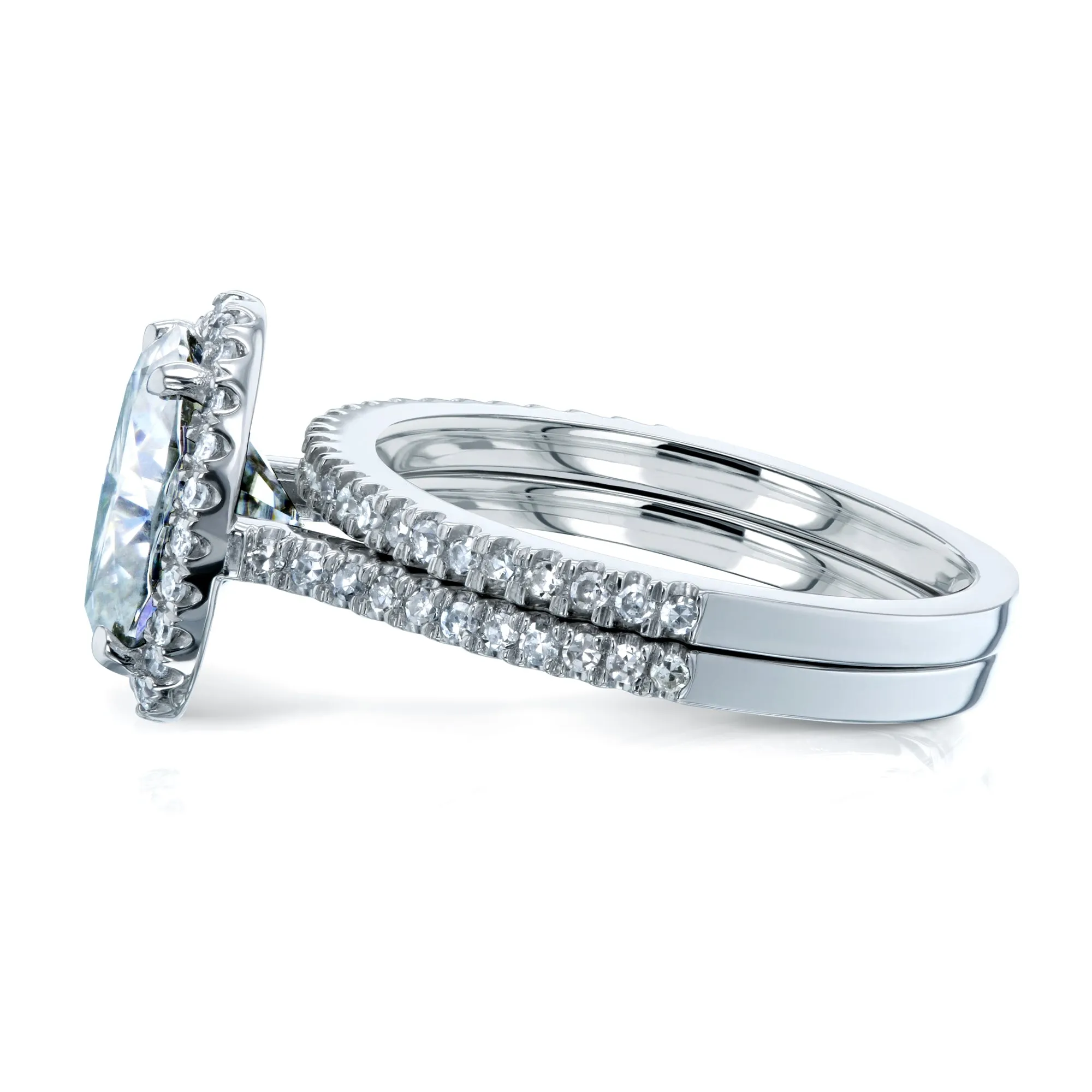 2.37ct Capri Oval Bridal Set
