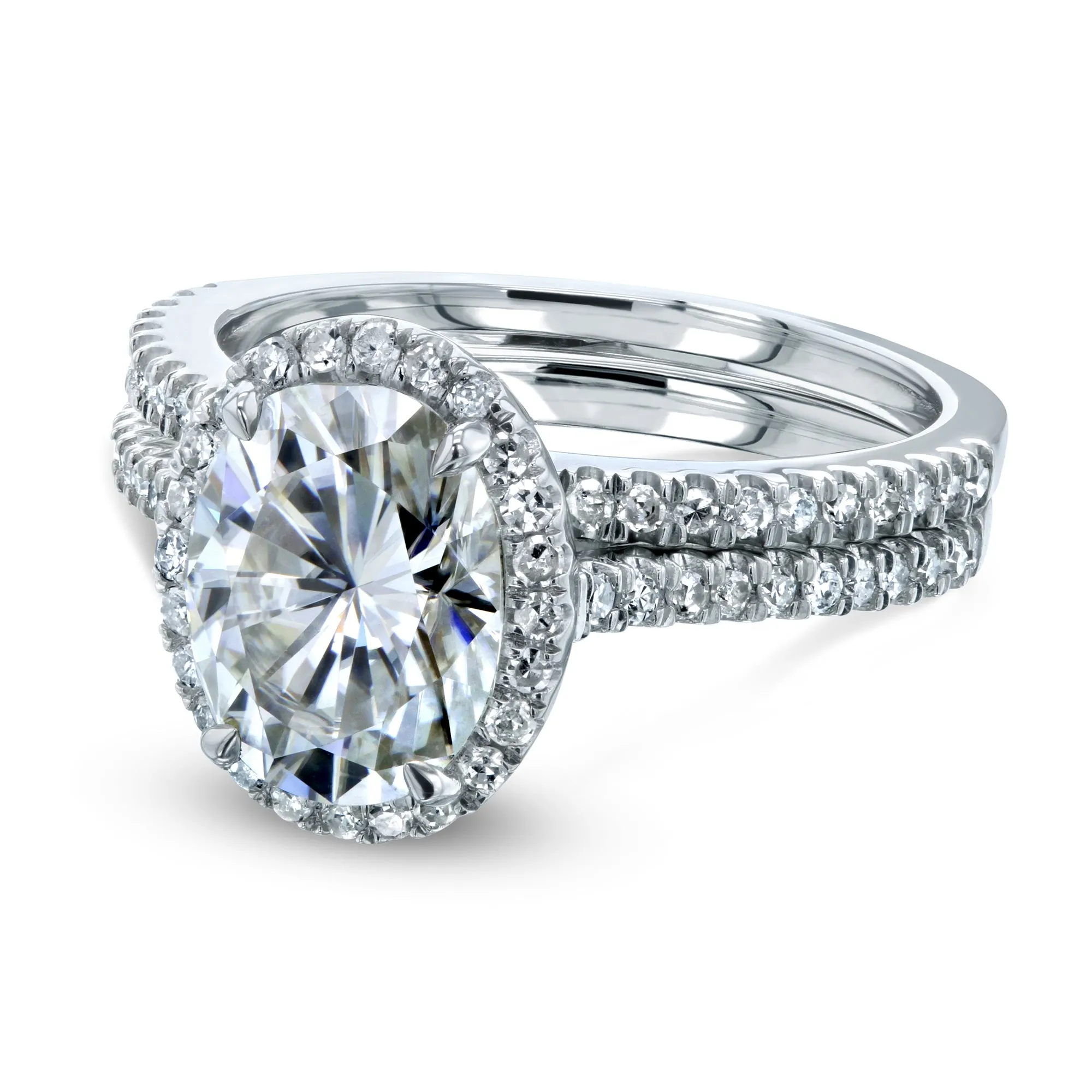 2.37ct Capri Oval Bridal Set