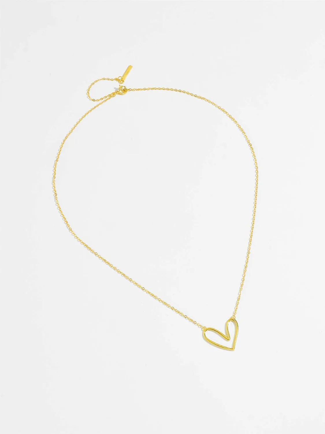 925 Sterling Silver Heart Pendant Necklace