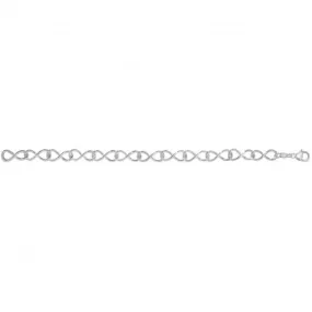Acotis Silver Bracelet Infinity Link G2558