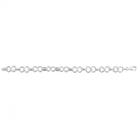 Acotis Silver Bracelet Infinity Link G2643