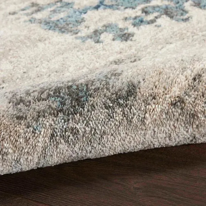American Manor (KI100) AMR04 Ivory/Blue Rug