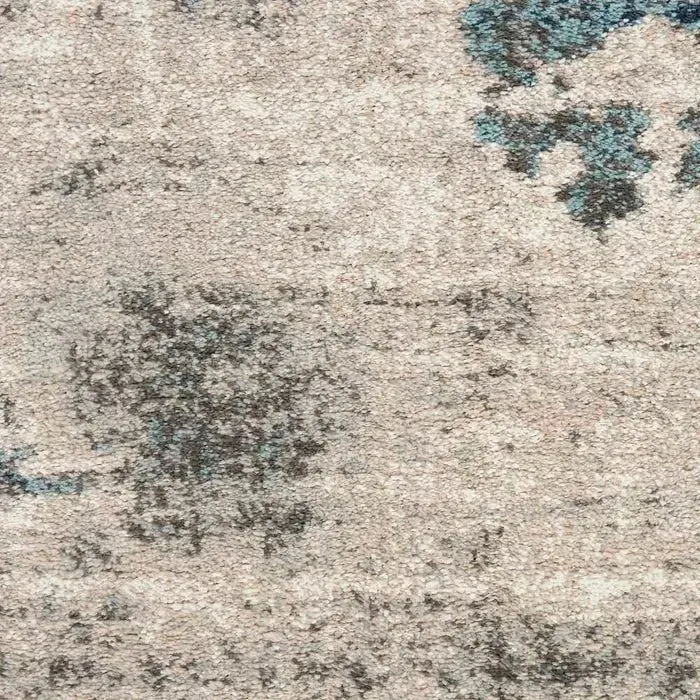 American Manor (KI100) AMR04 Ivory/Blue Rug