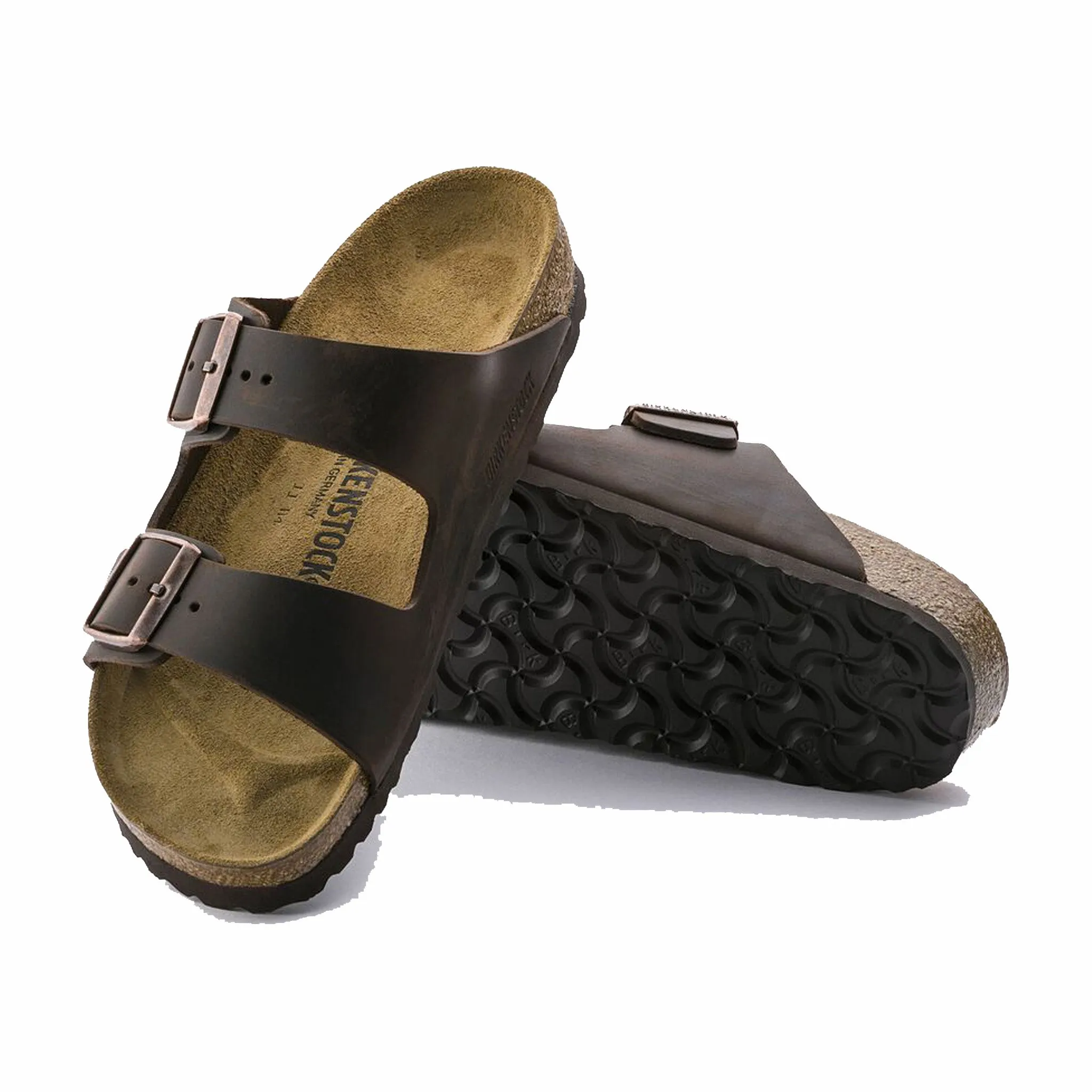 Birkenstock Men's Oiled Leather Arizona - Regular (Habana)