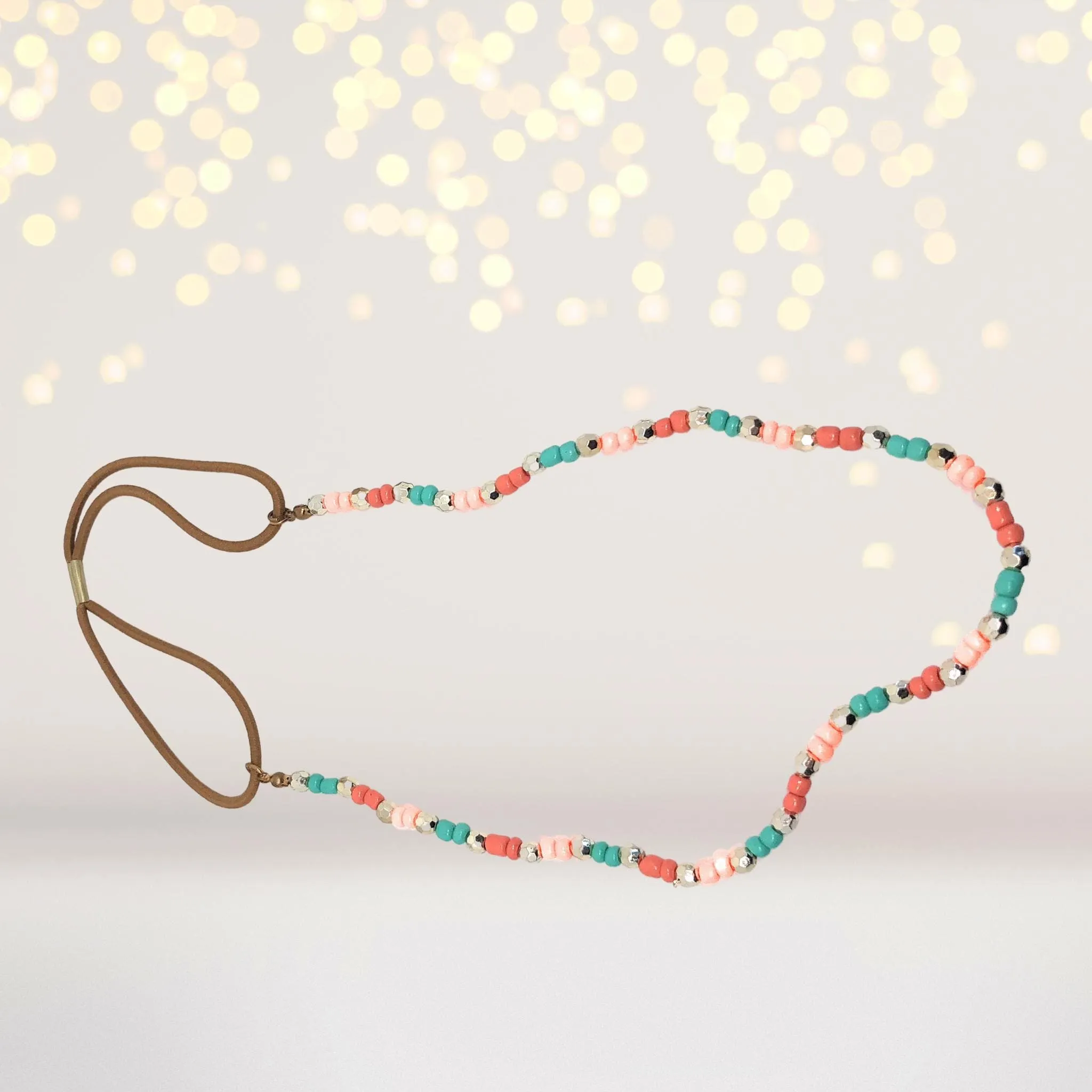 Bohemian Single Strand Bead Headbands