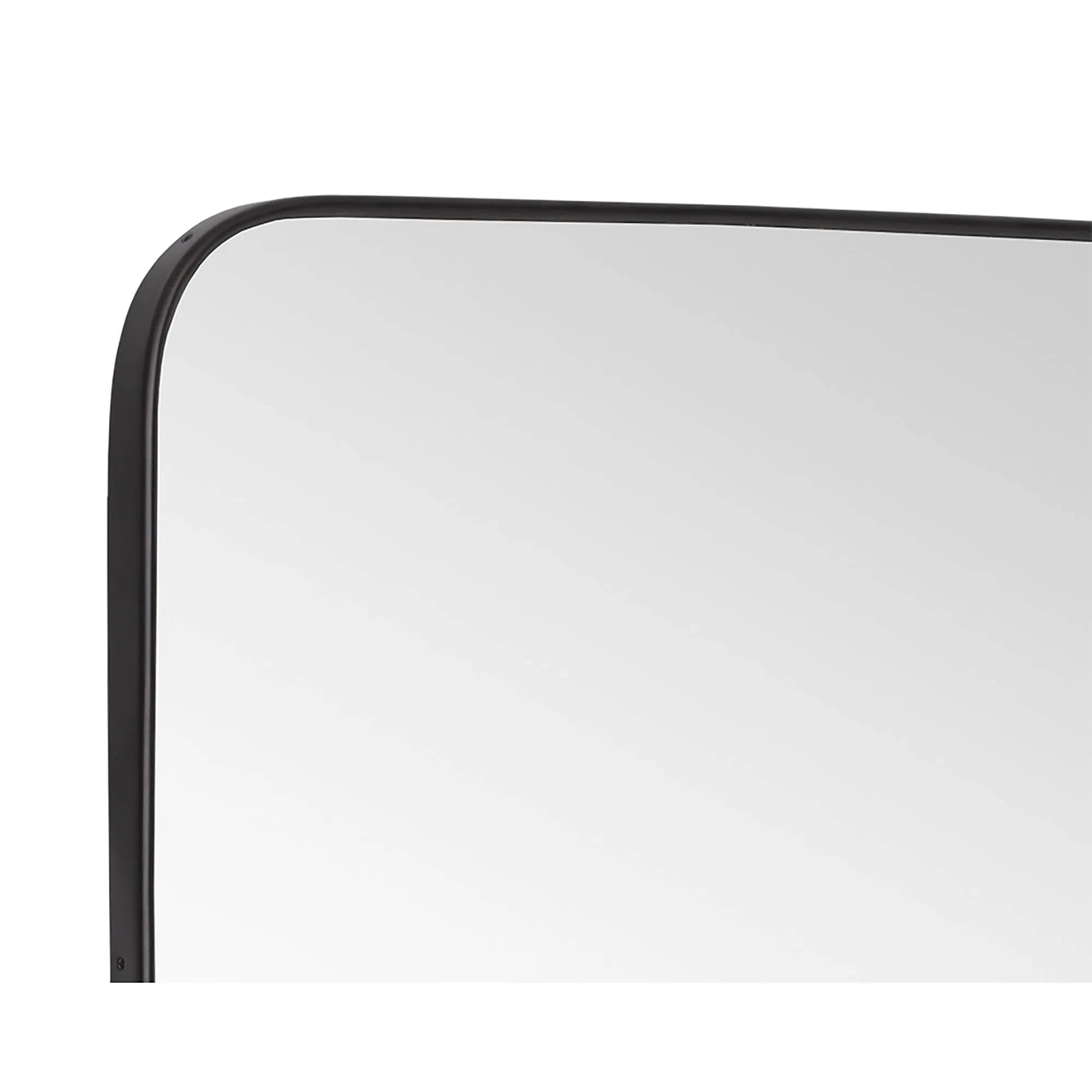 Calabasas Floor Mirror, Black