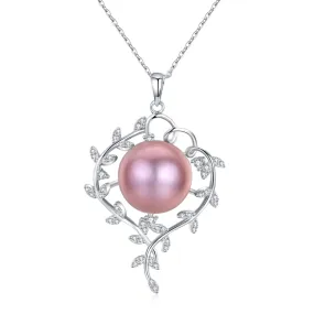 Chaplet Pink Pearl Necklace