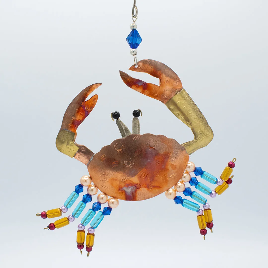 Colorful Crab Ornament