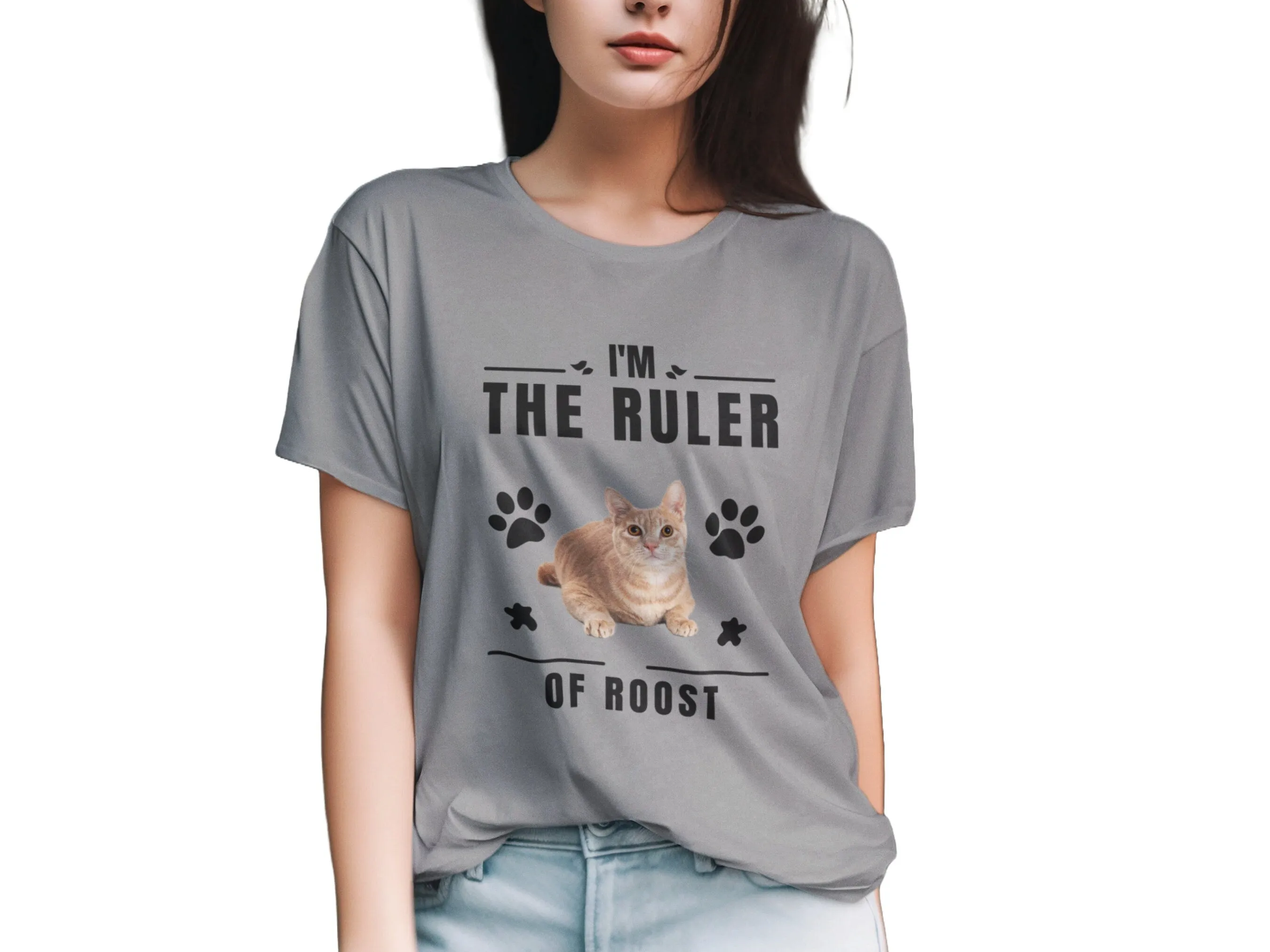 Custom Cat Shirt, Custom Pet Shirt with Custom Pet Portrait Tee