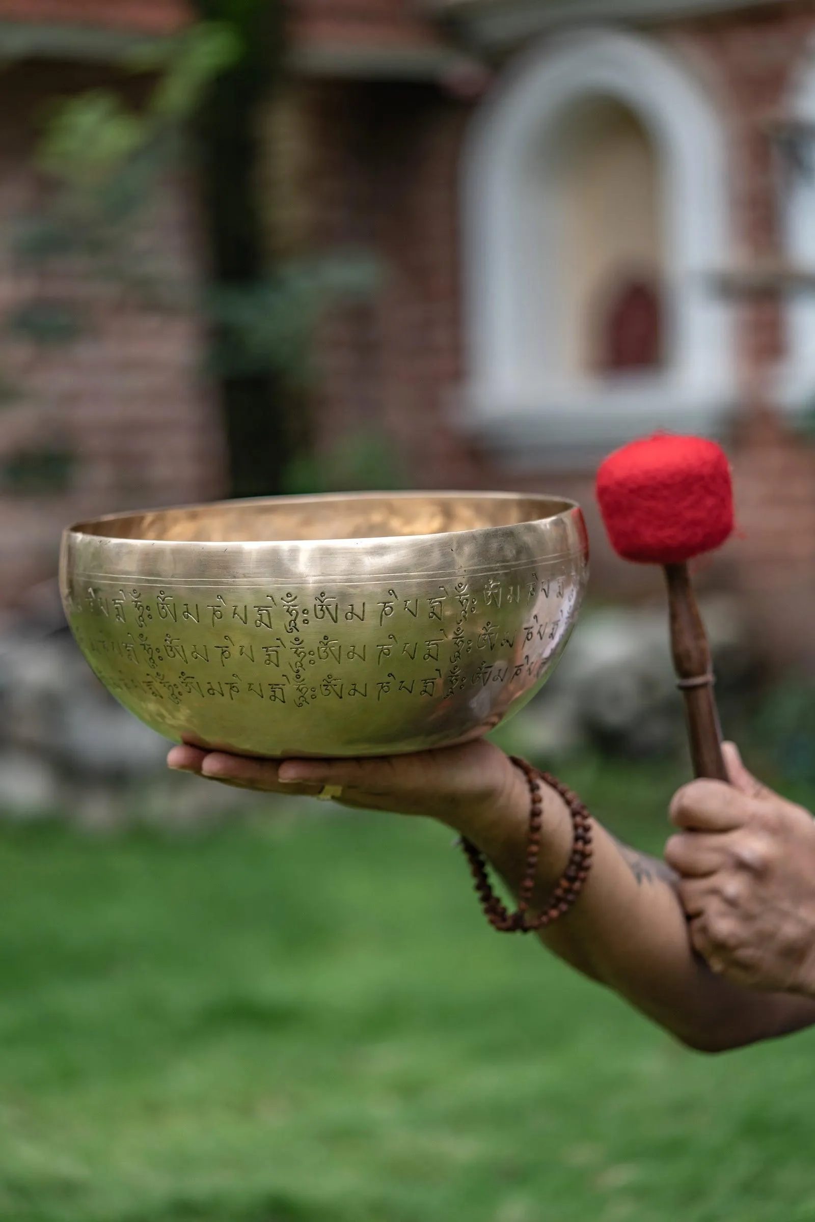 Custom Engraved Singing Bowl for Gift