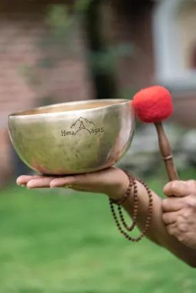 Custom Engraved Singing Bowl for Gift