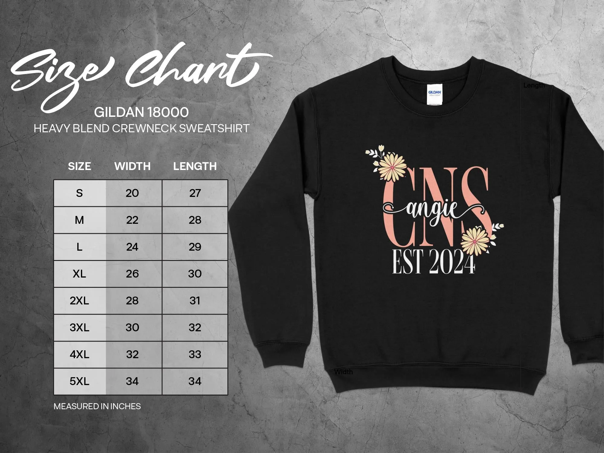 Custom Floral Monogram T-Shirt, Personalized Name and Date Tee, Unique Gift Idea for Her, Customizable Floral Design Shirt, EST 2024 Tee