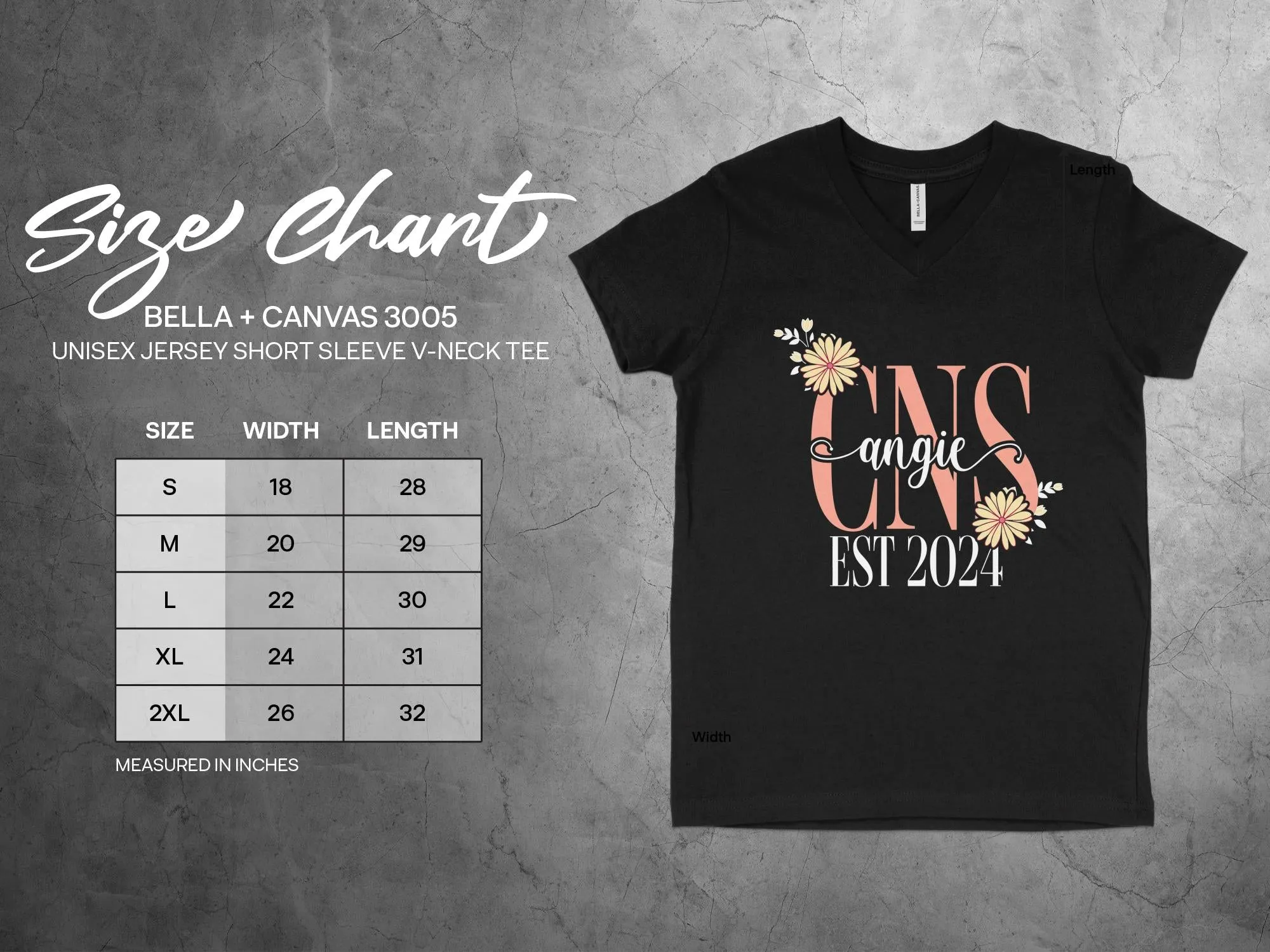 Custom Floral Monogram T-Shirt, Personalized Name and Date Tee, Unique Gift Idea for Her, Customizable Floral Design Shirt, EST 2024 Tee
