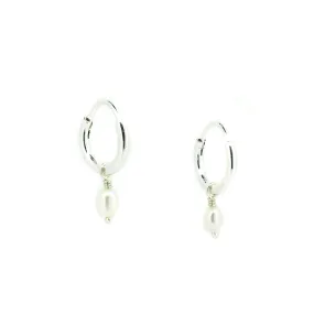 Dainty Sea Goddess Sleepers Silver 4mm
