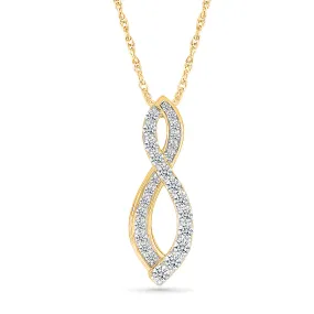 Decency Gold & Diamond Pendant