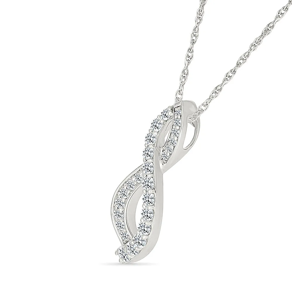 Decency Gold & Diamond Pendant
