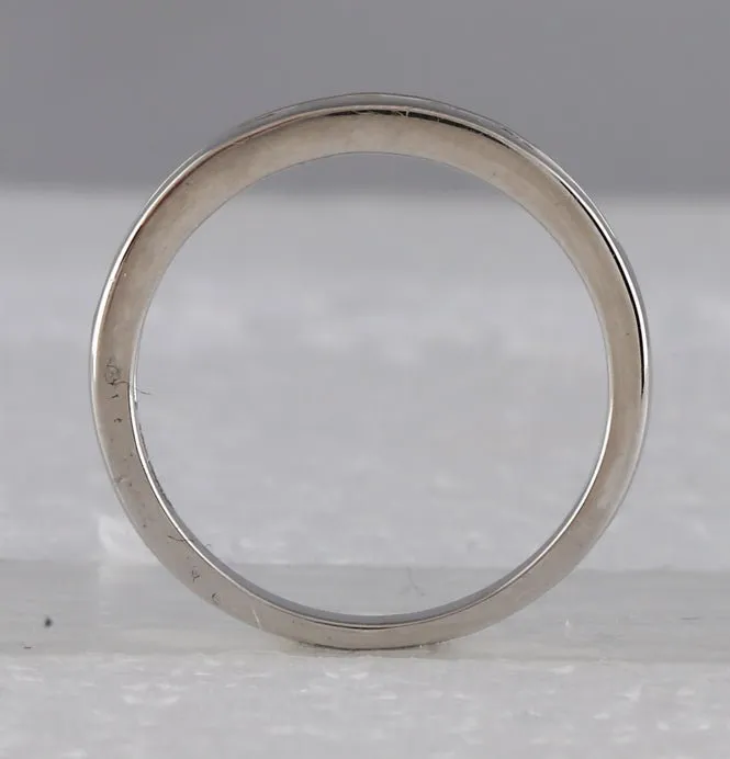Eternal Brilliance 14kt White Gold Halo Diamond Wedding Ring Band Set