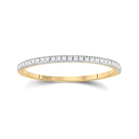 Eternal Love 10kt Yellow Gold Diamond Halo Bridal Wedding Ring Band Set