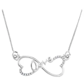 Eternal Love Diamond Heart Necklace