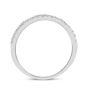 Ethereal Love: 10kt White Gold Round Diamond Oval Halo Bridal Wedding Ring Band Set 1/2 Cttw