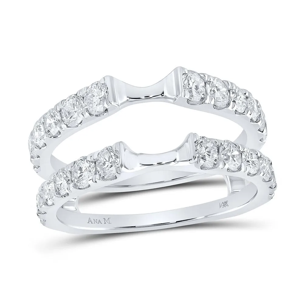 Exquisite Diamond Wrap Enhancer Wedding Band - 1-1/2 Cttw