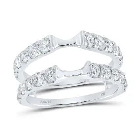 Exquisite Diamond Wrap Enhancer Wedding Band - 1-1/2 Cttw