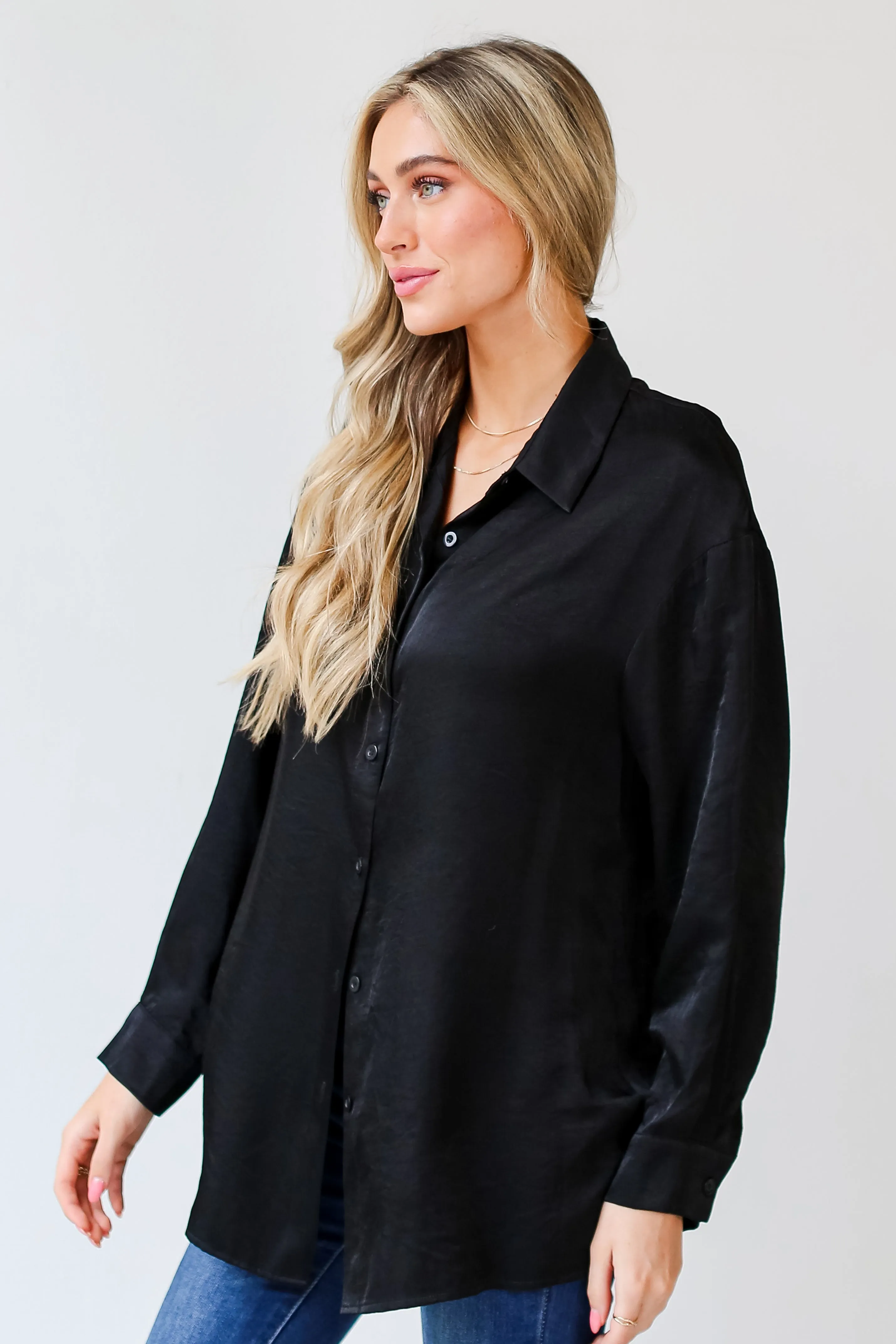 FINAL SALE - Serene Beauty Button-Up Blouse
