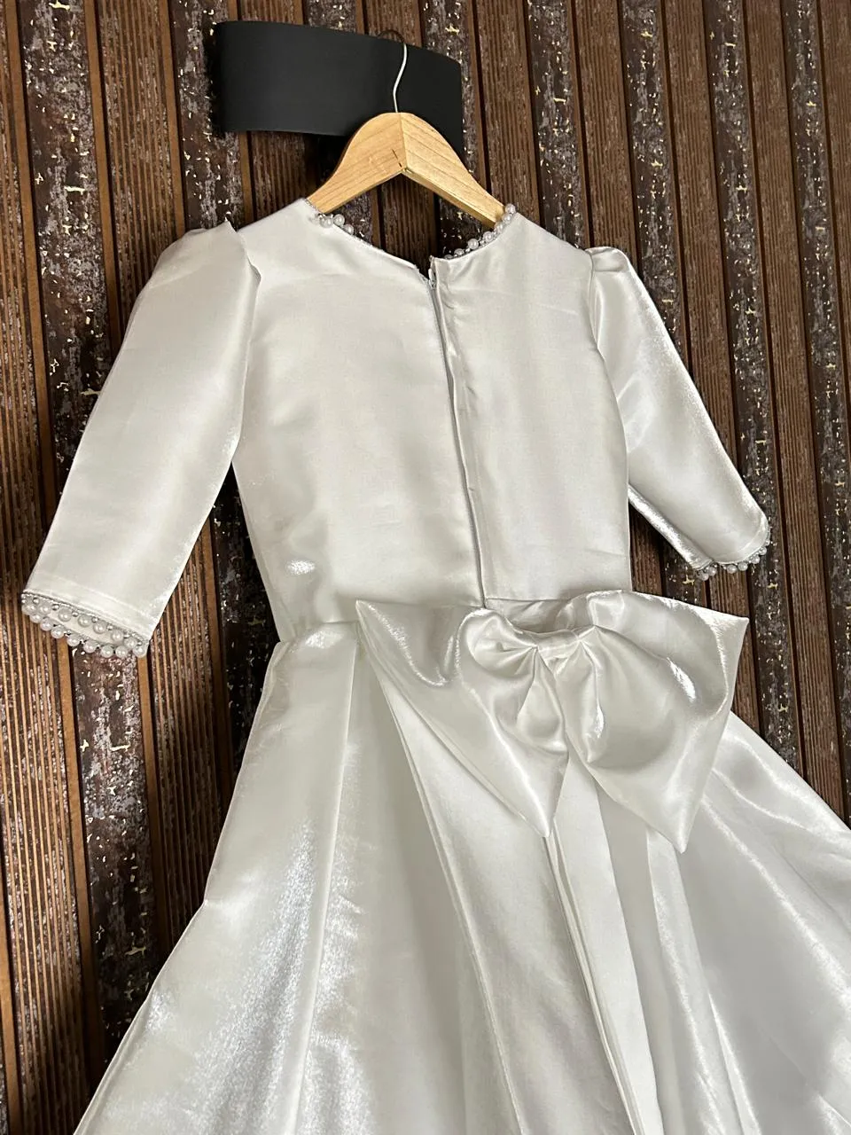 GownLink's Combo Set for First Holy Communion White Dress 2 Items