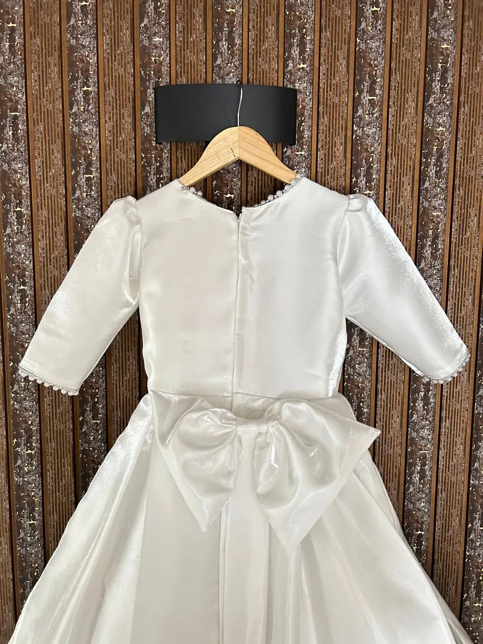 GownLink's Combo Set for First Holy Communion White Dress 2 Items