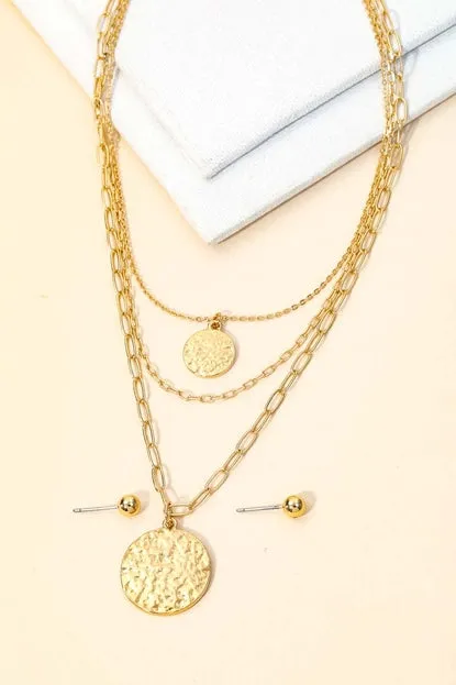 Hammer Pendant Necklace