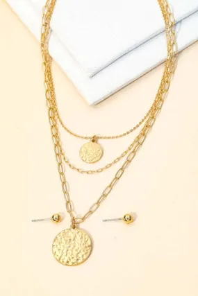 Hammer Pendant Necklace