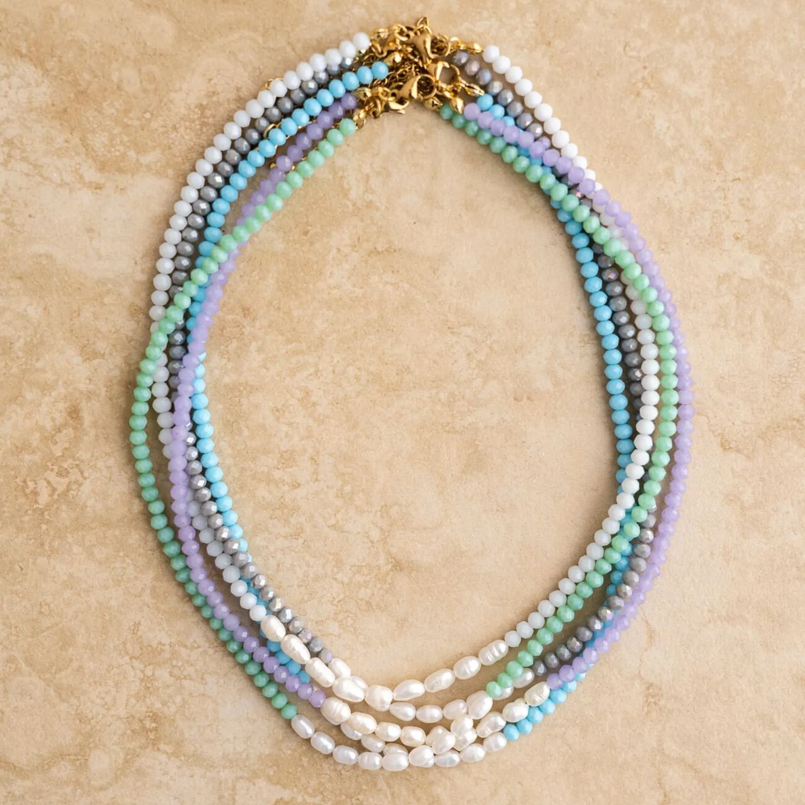 INDIGO & WOLFE ARLO NECKLACE: COAL