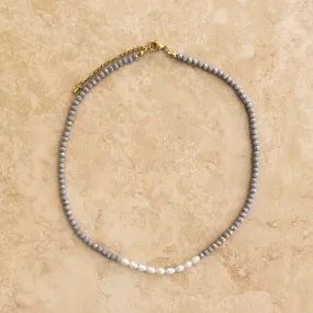 INDIGO & WOLFE ARLO NECKLACE: COAL