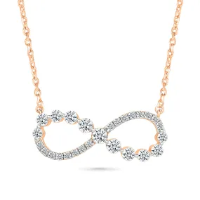 Infinity Diamond Necklace