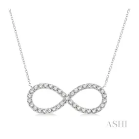 Infinity Diamond Pendant