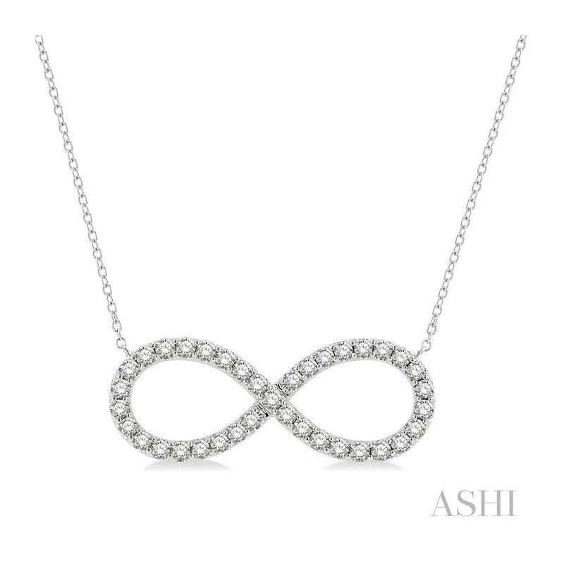 Infinity Diamond Pendant
