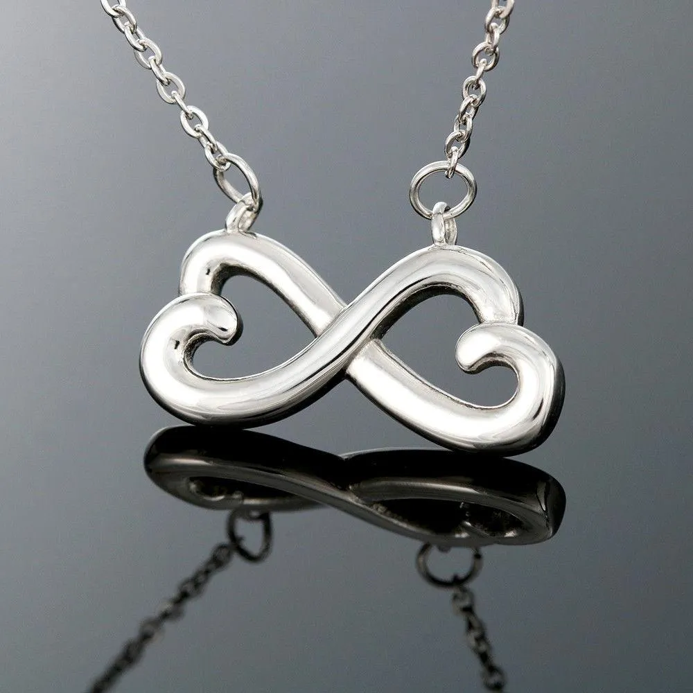 Infinity Heart Necklace | Message Card - Eternal Love