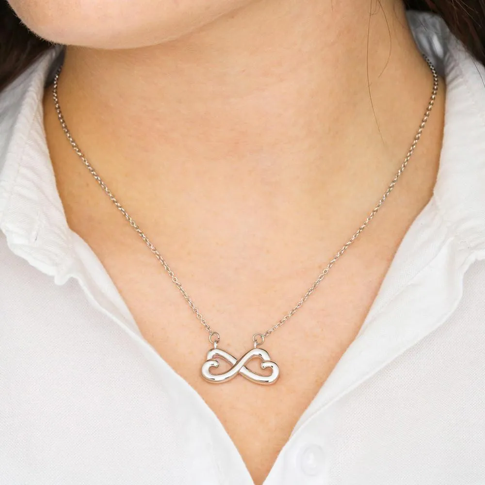 Infinity Heart Necklace | Message Card - Eternal Love