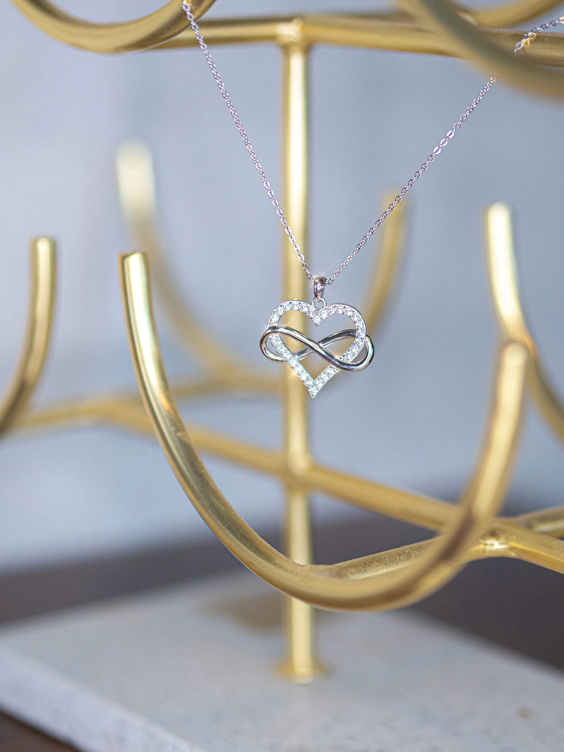 Infinity Heart Necklace