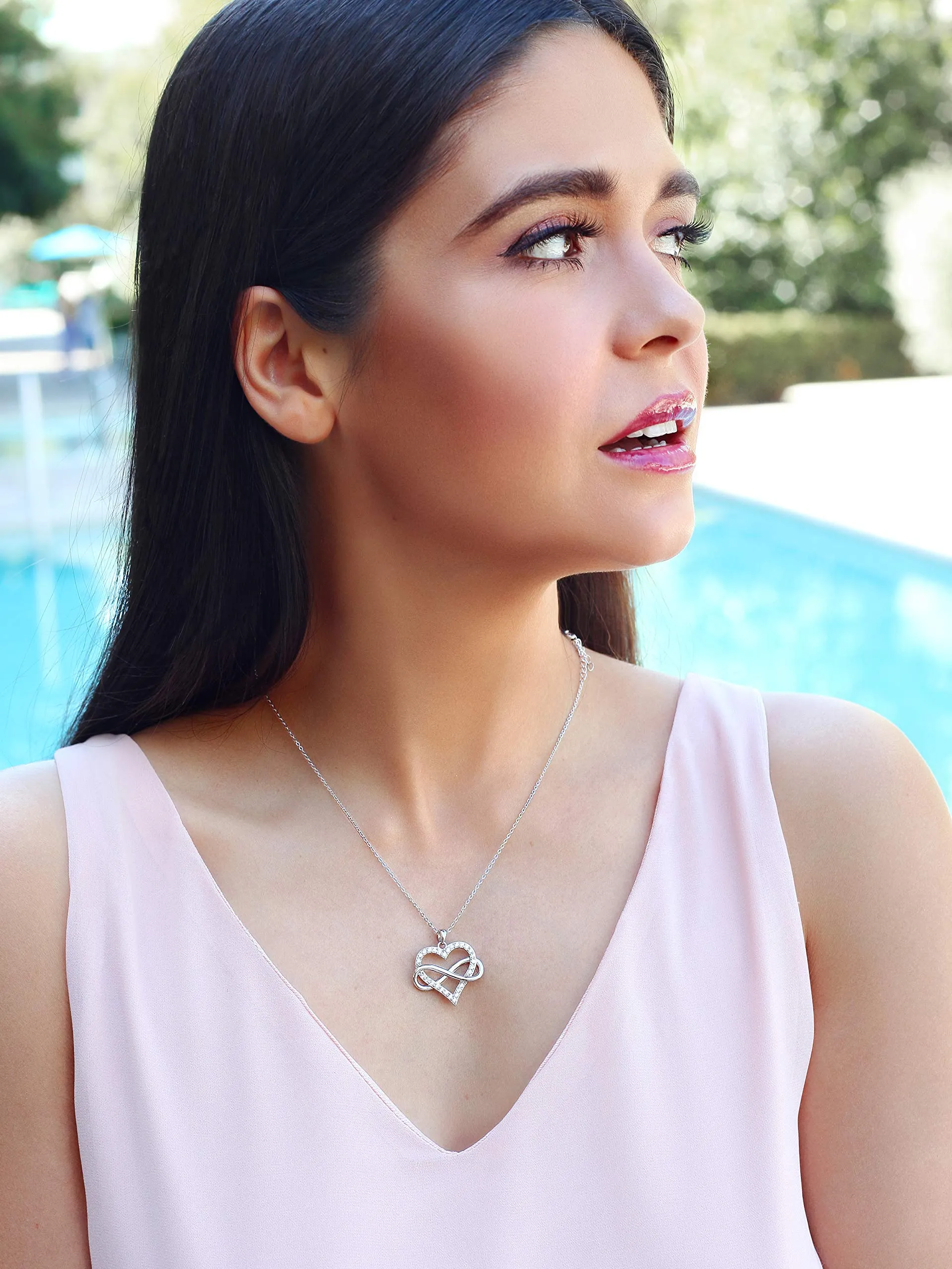 Infinity Heart Necklace