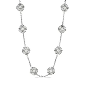 Isola Station Necklace with Mother of Pearl