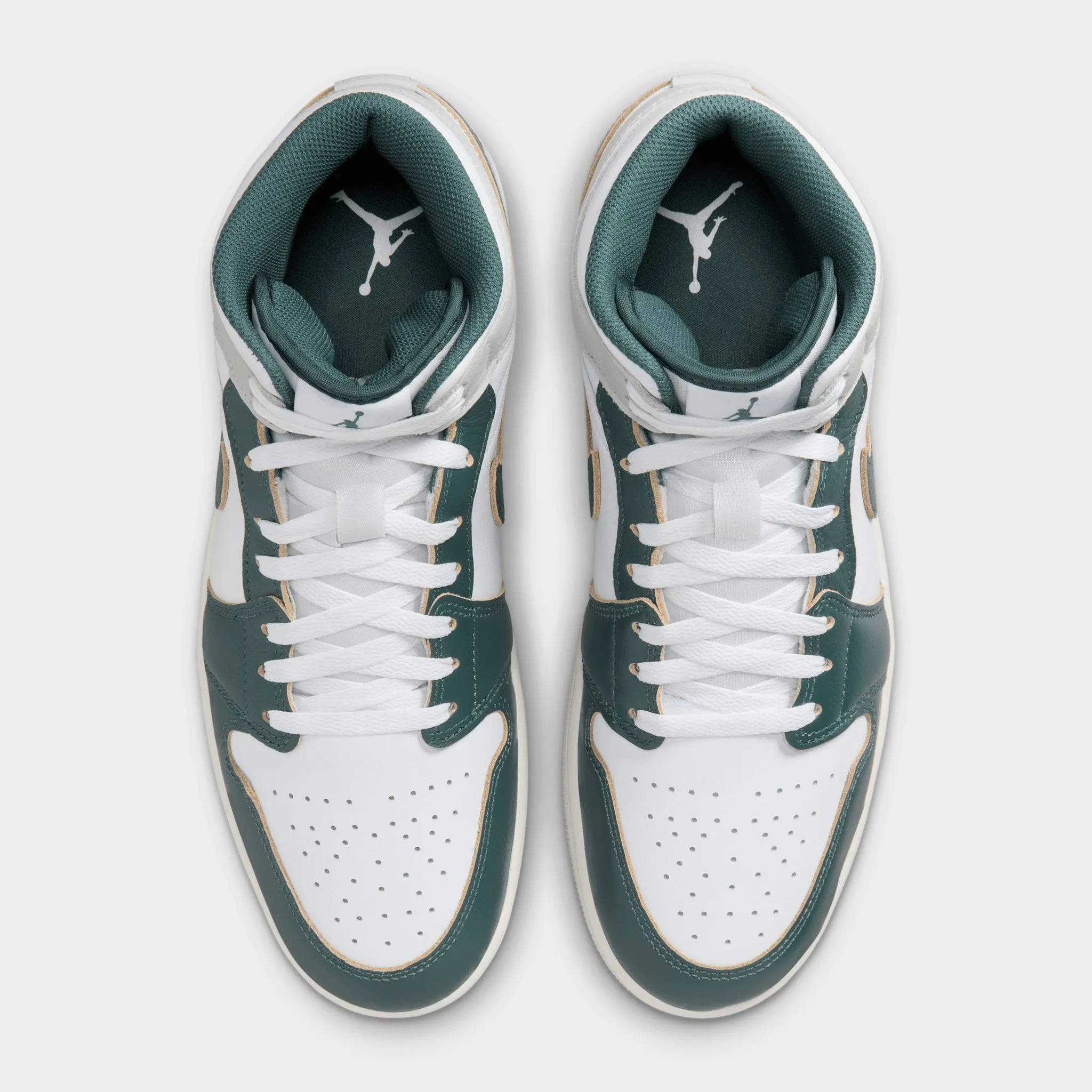 Jordan 1 Mid SE White / Oxidized Green - Sail