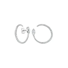 Marquise Diamond Garland Earrings