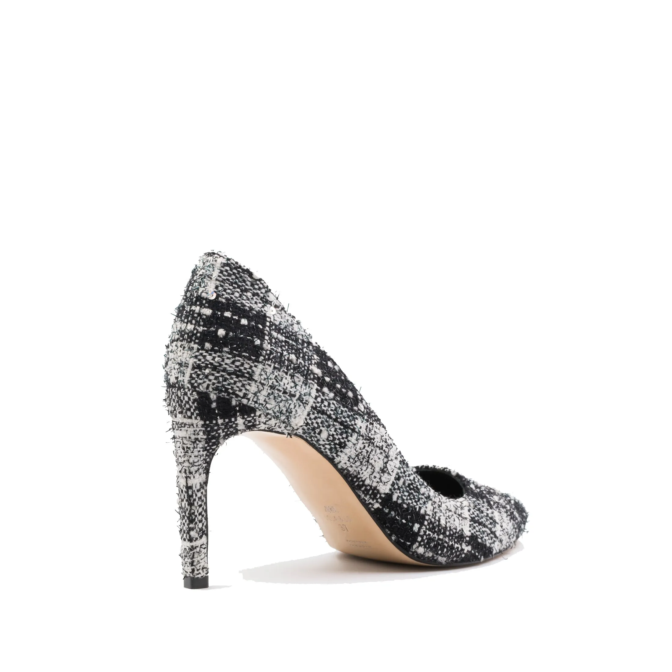 MELANIA BLACK CHECK