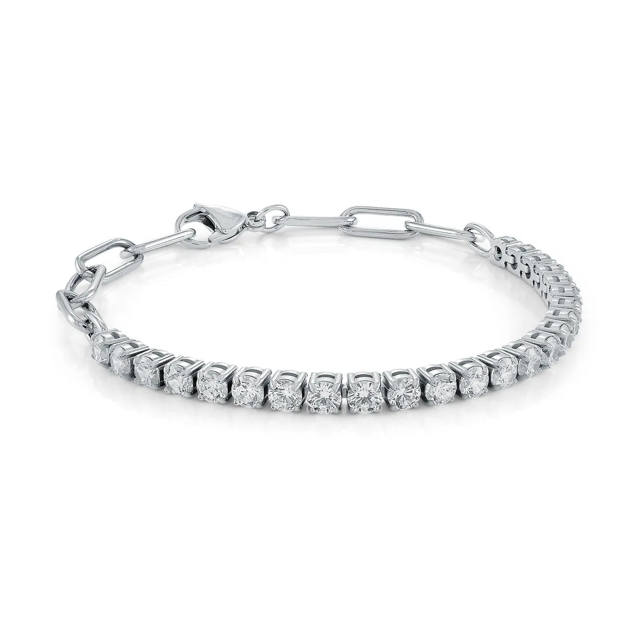 Paperclip Bracelet 4mm