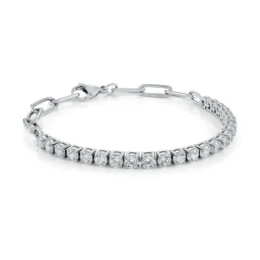 Paperclip Bracelet 4mm