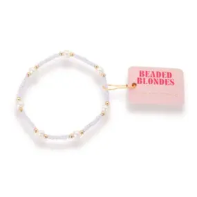 Pastel Lilac Pearl Bracelet